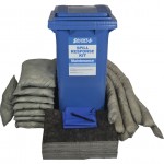 CROMWELL  Set absorbante S+ SPILL KIT; MAINTENANCE 120 Ltr WHEELED BIN