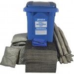 CROMWELL  Set absorbante S+ SPILL KIT; MAINTENANCE 240 Ltr WHEELED BIN