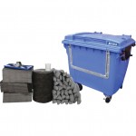 CROMWELL  Set absorbante 1000 Ltr DROP FRONT BIN MAINTENANCE SPILL KIT