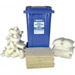 CROMWELL  Set absorbante SUSTAINABLE SPILL KIT;OIL-ONLY 240 Ltr WHEEL BIN