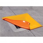 CROMWELL  Acoperitor scurgeri - Polyurethane Drain cover; POLYURETHANE46x46CM ORANGE