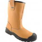 CROMWELL  Ghete de protectie RIGGER BOOT TAN S1P SRC SIZE 3