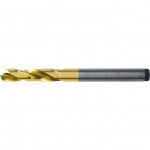 CROMWELL  Burghiu scurte de mare viteza acoperite cu TiN pentru otel - Seria 2001 metric 2.50 mm TiN COATED STUB DRILL