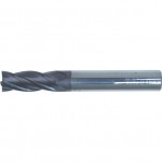 CROMWELL  Burghiu lung cu coada simpla si 4 canale 5.0 mm ST/SH LONG 4FL ENDMILL Q-COAT