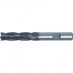 CROMWELL  Freza cu coada Weldon si arc inalt acoperit cu HSS-E PM TiALN 10 mm HSS-COBALT PM L/S WELDON H/HELIX E/MILL TiALN