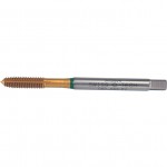 CROMWELL  Tarod necanelat HSS 'cu inel verde': Necanelat - HSS-EV (Acoperit cu TiN) M5x0.8 GREEN F/LESS 371 HSS-EV TiN TAP