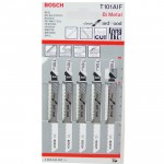 BOSCH T101AIF Set 5 panze Clean for Hard Wood 100 mm