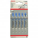 BOSCH T118B Set 5 panze Basic for Metal 92 mm