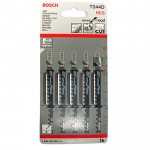 BOSCH T244D Set 5 panze Speed for Wood 100 mm