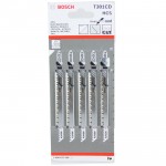 BOSCH T301CD Set 5 panze Clean for Wood 117 mm