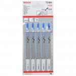 BOSCH T318A Set 5 panze Basic for Metal 132 mm