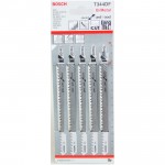 BOSCH T344DF Set 5 panze Special for Hard Wood 152 mm