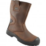 CROMWELL  Ghete de protectie RIGGER BOOT BROWN S3 SRCSIZE 3