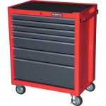 CROMWELL  Dulap mobil 7-DRAWER ROLLER CABINET -RED