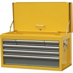 CROMWELL  Lada pentru scule cu 6 sertare 6-DRAWER TOOL CHEST YELLOW/GREY