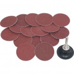 CROMWELL  Trusa pentru prelucrarea suprafetei 50 mm Q/C AL/OX ABRASIVE DISC KIT 17PCE