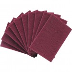 CROMWELL  Pasle abrazive NON-WOVEN HAND PADSX-FINE -MAROON (Set de 10)