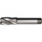 CROMWELL  Sherwood. K412T, Ripper, 8mm, Threaded Shank, 3fl, Cobalt High Speed Steel, Bright, M35