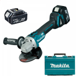 MAKITA DGA504RME Polizor unghiular brushless, cu 2 acumulatori Li-Ion, 18V, 4Ah