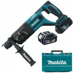 MAKITA DHR241RME Ciocan rotopercutor cu 2 acumulatori Li-Ion, 18V, 4Ah, 2J