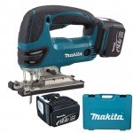 MAKITA DJV140RFE Ferastrau pentru decupat cu 2 acumulatori Li-Ion, 14.4V, 3Ah