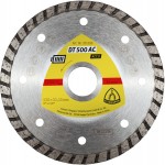 KLINGSPOR  DT 500 AC Disc diamantat, 125x1,9x22,23 mm 1,9x7 mm Turbo