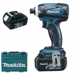 MAKITA DTD146RFE Masina de insurubat cu impact cu 2 acumulatori Li-Ion, 18V, 3Ah, 160Nm