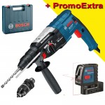 BOSCH GBH 2-28 DFV Ciocan rotopercutor SDS-plus 850 W, 3.2 J + GLL 2-15 Nivela laser cu linii (15 m)