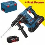 BOSCH GBH 36 V-LI PLUS  Ciocan rotopercutor cu 2 acumulatori Li-Ion, 4Ah, 3.2J + L-BOXX