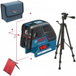 BOSCH GCL 25 + BT 150 Nivela laser puncte-linii + Trepied