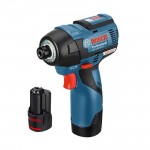 BOSCH GDR 10.8-V-EC Surubelnita cu impact brushless, cu 2 acumulatori Li-Ion, 2.5Ah, 110Nm