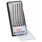 BOSCH  Set 5 burghie SDS-PLUS-7X, 6-10 mm