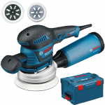 BOSCH GEX 125-150 AVE Slefuitor excentric 400 W + L-BOXX