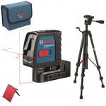 BOSCH GLL 2-15 Nivela laser cu linii (15 m) + BT 150 Stativ