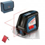 BOSCH GLL 2-50 Nivela laser cu linii +  Placa aliniere (20 m)