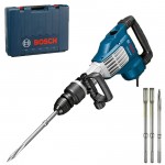 BOSCH GSH 11 VC Ciocan demolator SDS-max 1700 W, 23 J +  2 spitzuri SDS MAX + 2 dalti SDS MAX