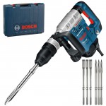 BOSCH GSH 5 CE Ciocan demolator SDS-max 1150 W, 8.3 J + 3 spitzuri SDS MAX, + 3 dalti SDS MAX