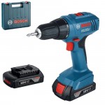 BOSCH GSR 1800-LI Masina de gaurit si insurubat cu 2 acumulatori Li-Ion, 1.5Ah, 34Nm