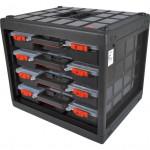 CROMWELL  Organizator cu 4 cutii 4 piese SERVICE CASE ORGANISER