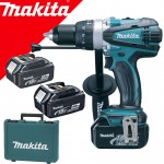 MAKITA DHP481RME Masina de gaurit cu percutie brushless, 2 acumulatori Li-Ion, 18V, 4Ah, 115Nm + 632F15-1 Acumulator 5 Ah BL1850B