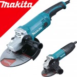 MAKITA GA9050 Polizor unghiular mare 2000 W, diamatru disc 230 + GA4530 Polizor unghiular 720 W, diametru disc 115