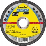 KLINGSPOR  A 560 AC Discuri de debitare, 125x1x22,23 mm (25 de bucati)