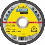 KLINGSPOR  A 660 R Discuri de debitare INOX, 115x1x22,23 mm (25 de bucati)