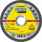 KLINGSPOR  A 960 TZ Discuri de debitare INOX Special, 125x1x22,23 mm (25 de bucati)