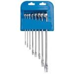 UNIOR  Set de chei combinate scurte in suport de plastic - 125/1PH Unior, N0: 8, 9, 10, 12, 13, 14, 17, 19