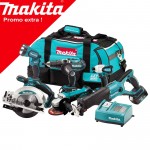 MAKITA LXT600 KIT 6 SCULE 18 V (cu 3 acumulatori Li-Ion, de 3 Ah)