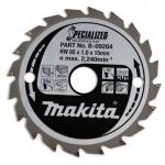 MAKITA  Disc circular lemn 136x20x16T special pentru circulare cu acu