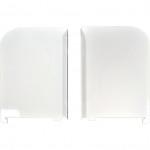 CROMWELL  Matlock. 200mm White L/H Shelf Ends Twin Slot Shelving
