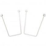 CROMWELL  Matlock. 150mm Flexible Book Endsp Air Twin Slot Shelving