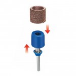 DREMEL  Banda de slefuire si mandrina EZ SpeedClic 13 mm, granulatie 60/120 (SC407)